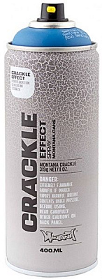 Краска аэрозольная Montana CRACKLE EFFECT RAL 5010 горечавка синяя мат 400 мл