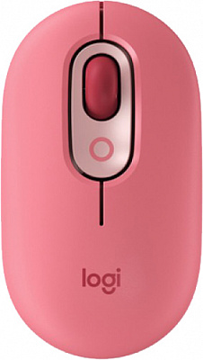 Миша Logitech POP Mouse with emoji pink (910-006548)