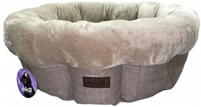 Лежак AnimAll Mary M бежевый 60x60x17 см (159882)