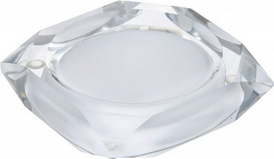 Мильниця Luna Diamond белая