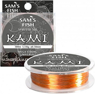 Волосінь Stenson Kami 300м 0,30мм 5,33кг