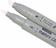 Маркер двосторонній Marvy 1900B-S 22191037T світло-сірий 