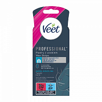 Восковые полоски Veet Professional для чувствительной кожи лица 20 шт./уп.