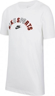 Футболка Nike B NSW TEE GET OUTSIDE 2 CV2156-100 XL белый