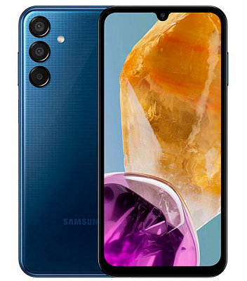 Смартфон Samsung Galaxy M15 5G 4/128GB dark blue (SM-M156BDBUEUC)
