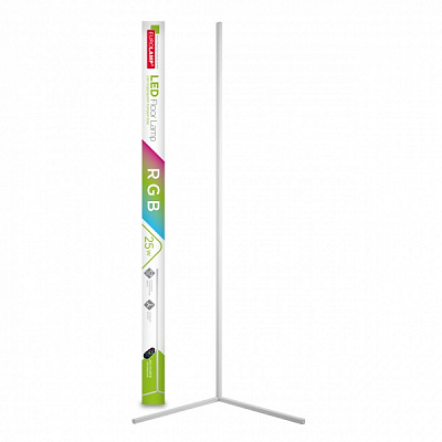 Торшер Eurolamp LED N1 25 Вт белый LED-FLD1-25W(RGB) 