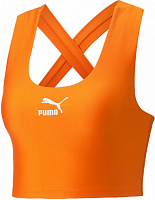 Бра Puma T7 CROP TOP 53829723 р.S помаранчевий