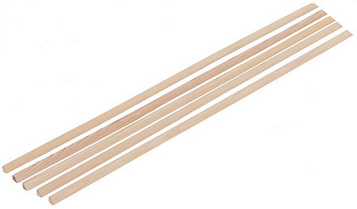 Штапик радиальный внутренний 9х9х1400 мм сосна (5 шт.)