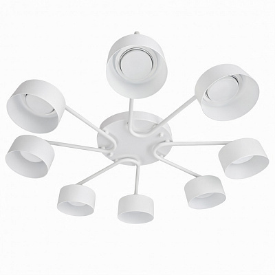 Люстра потолочная LIGHT SET DUSHA MS228 8x12 Вт GX53 белый/молочный