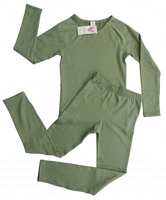 Комплект термобелья 200908 р.146 оливковый 