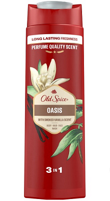 Шампунь-гель для душа Old Spice 3-в-1 Oasis 400 мл