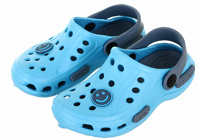 Сабо дитячі Shantou Смайл р.29 блакитний (ls-23095)