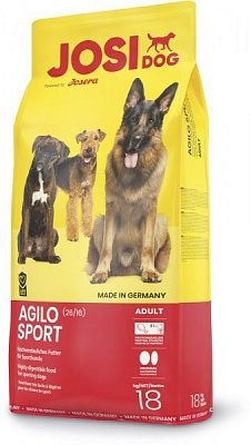 Корм Josera JosiDog Agilo Sport для спортивных собак 18 кг