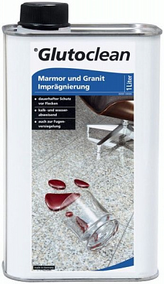 Пропитка для мрамора и гранита Glutoclean для мрамора и гранита 1 л