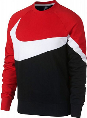 Світшот Nike M NSW HBR CRW FT STMT AR3088-010 р. XL чорний