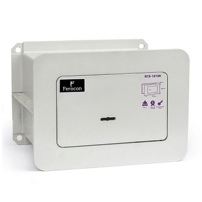 Сейф встраиваемый Ferocon ВСБ-1818К 180х250х180 мм 