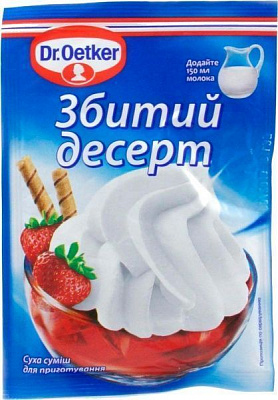 Десерт збитий 48 г (5941132002386) Dr. Oetker