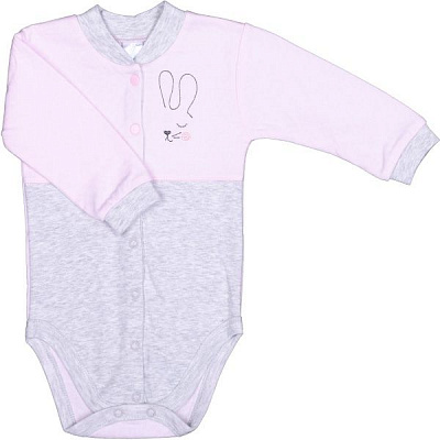 Боді дитяче для дівчинки Baby Veres Honey bunny р.68 рожевий