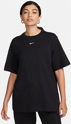 Футболка Nike W NSW TEE ESSNTL LBR FD4149-010 р.M черный