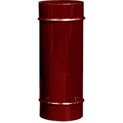 Труба 0,5 м емальована димохідна 0,8 мм сталь Ф130 мм Duval