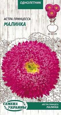 Семена Семена Украины астра Принцесса Малинка 773000 0,25 г