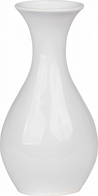 Ваза керамическая Eterna 103-17 17 см белая 
