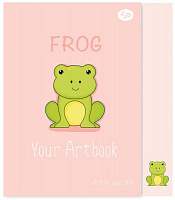 Блокнот "Artbook" frog, A5 Profiplan