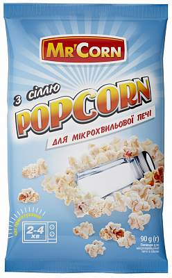 Попкорн Mr'Corn для микроволновки с солью