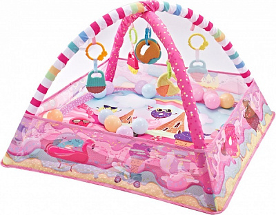 Ігровий килимок BIBI-INN з бортами рожевий HW22116100