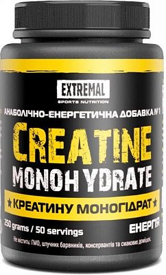 Креатин моногідрат Extremal 250 г