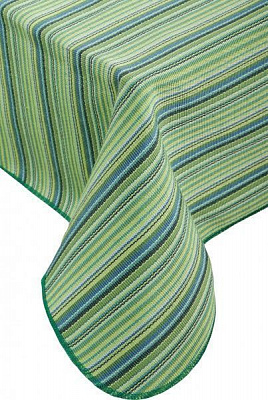 Скатерть Ginestra совы 140x220 см зеленый Gemitex 
