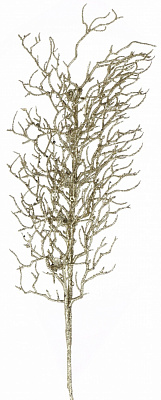 Гілочка декоративна кучерява колір в асорт пласт. 77 см EPI-EYK6-1444