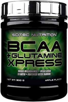 Аминокислоты Scitec Nutrition BCAA + Glutamine Xpress арбуз 300 г 