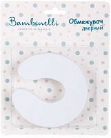 Ограничитель Bambinelli дверной 1.8 см белый