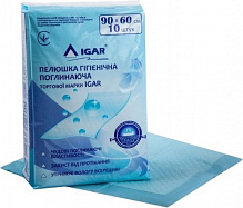 Пелюшки IGAR гігієнічні №10 90x60 cм 10 шт.