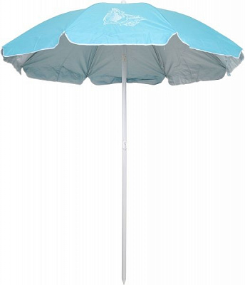 Зонт пляжный Indigo Ракушки голубой 2 м