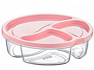 Контейнер для хранения 3 секции 17,5 см в ассортименте AK 545 Fackelmann