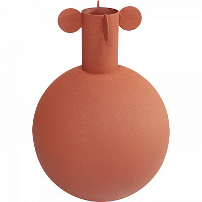 Ваза KARE Design Lava 41 см оранжевая 