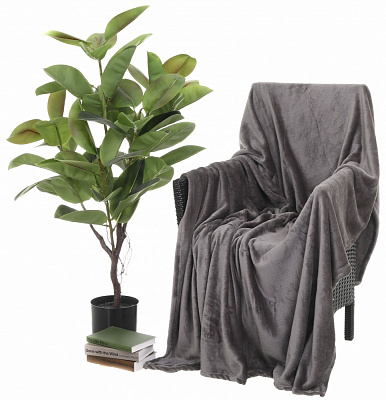 Плед Charcoal Gray 200x220 см La Nuit