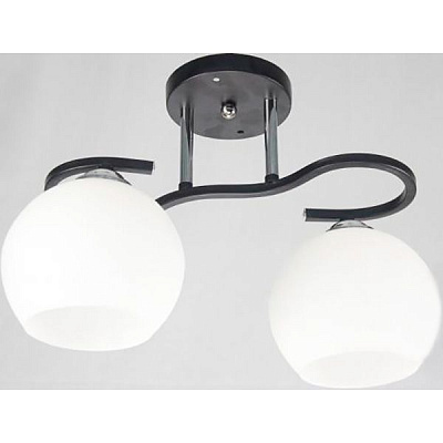 Люстра Геотон С479-2 2x60 Вт E27 черная