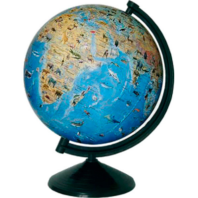 Глобус общегеографический с животными 32 см Інститут передових технологій