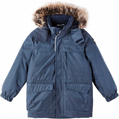 Куртка-парка для мальчиков Lassie Sachka р.122 темно-синий 7100005A 