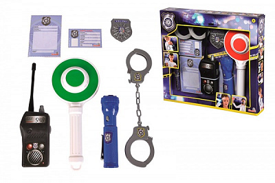 Ігровий набір Simba Дорожній патруль з ліхтариком 8101003