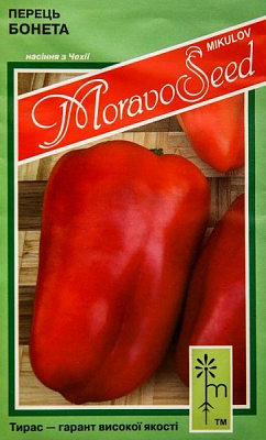 Насіння MoravoSeeds перець солодкий Бонета 0,4г