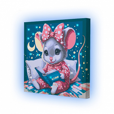 Набір для розпису за номерами Riviera Blanca Вечірня казка 25x25 см ГР1-031