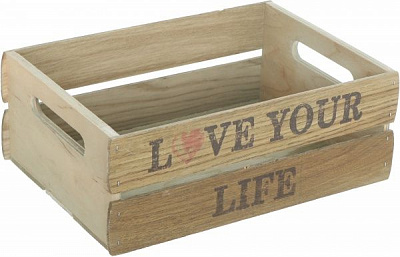 Ящик дерев'яний OB22 дуб оливка 115x200x300 мм