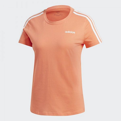 Футболка Adidas W E 3S SLIM TEE EI0764 XS коралловый