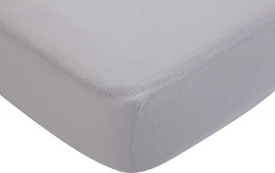 Простынь на резинке 90x200 см голубой UP! (Underprice) 