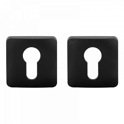 Накладка RDA Eco plus PT 13 под цилиндр PZ матовый черный