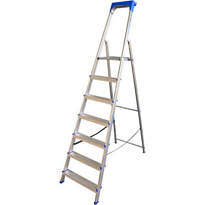Драбина-стрем’янка Elkop алюмінієва з полицею 7сх